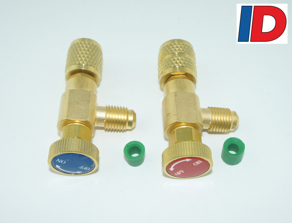 Комплект сервисных вентилей для заправки кондиционеров WF01 1/4 r 22 ...