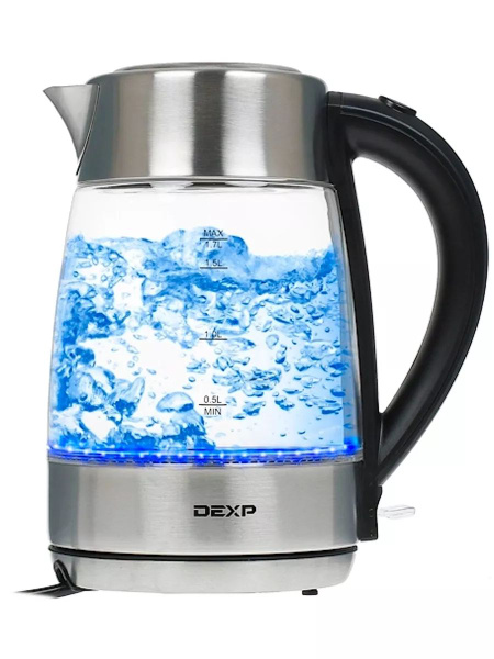 Купить электрический чайник DEXP mk88029752, Стекло по низкой цене ...