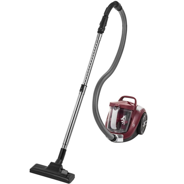 Бытовой пылесос Tefal Пылесос Compact Power XXL TW4873, бордовый ...