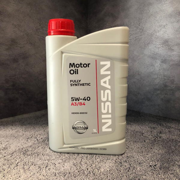 Масло моторное Nissan 5W-40 Синтетическое - купить в интернет-магазине ...