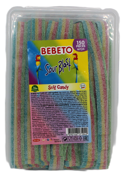 Bebeto Sour Blast Soft Candy bebeto-sour-blast-soft-candy