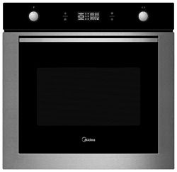 Midea духовой шкаф Электрический Midea MO78100CGBX, серебристый ...