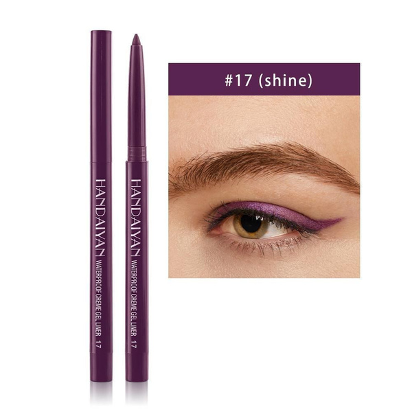 Подводка лайнер для глаз водостойкая цветная, фломастер Color Pen Eye ...