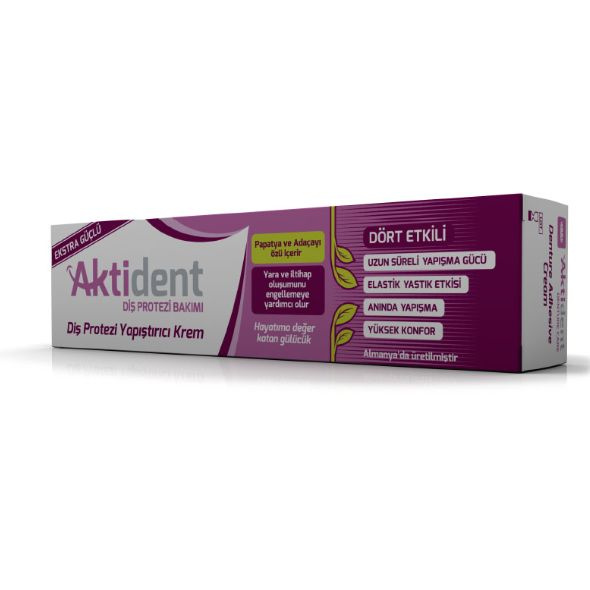 Aktident Крем-клей для фиксации зубных протезов, 40г - купить с ...