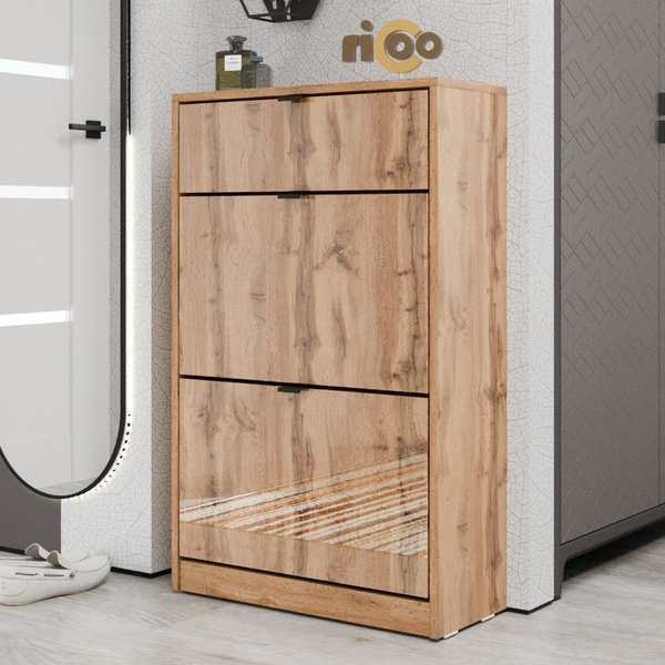 Обувница Ricoo Соренто тип 1, ЛДСП, 60x25x96 см купить c доставкой на ...