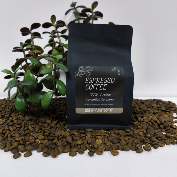 Кофе в зернах Beancode Espresso Колумбия Супремо арабика 1кг - купить с ...