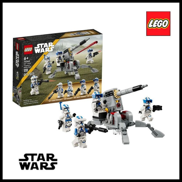 Конструктор LEGO Star Wars Боевой набор клонов 501-го легиона,Звездные ...