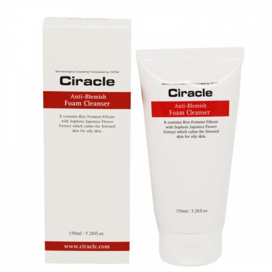 Пенка для умывания для жирной кожи Ciracle Anti-Blemish Foam Cleanser ...