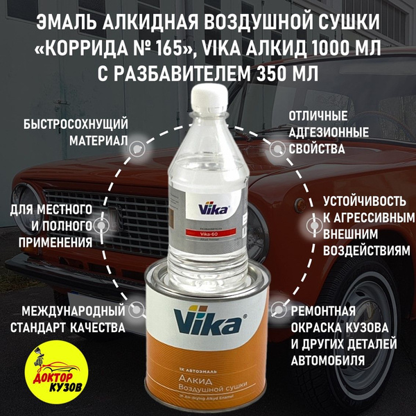 Краска автомобильная Vika по низкой цене с доставкой в интернет ...