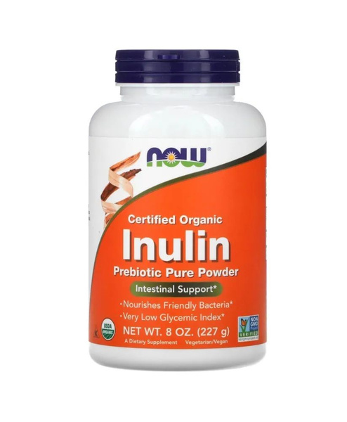 Now,Certified Organic Inulin Prebiotic Pure Powder. Инулин ,Пребиотик ...