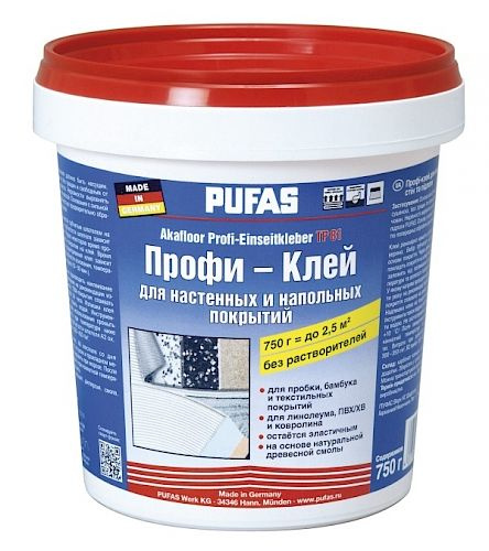 Клей для напольного покрытия Pufas 0033038 - купить по выгодной цене в ...