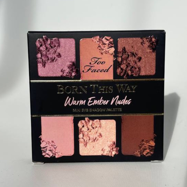 Too Face Born this way Warm Ember Nudes мини палетка теней для век 5.7 ...