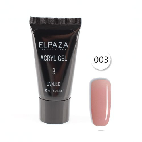 Акригель Elpaza (Эльпаза) Acryl Gel (полигель) UV/LED 03, 30 мл ...