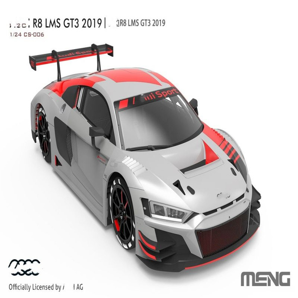 Maquette Audi R8 LMS GT3 2019 - Meng CS-006 - 1/24 - Neuf