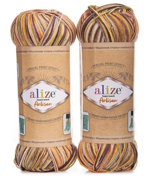 Вопросы и ответы о Пряжа носочная Alize Superwash ARTISAN - 9006 - 100 ...