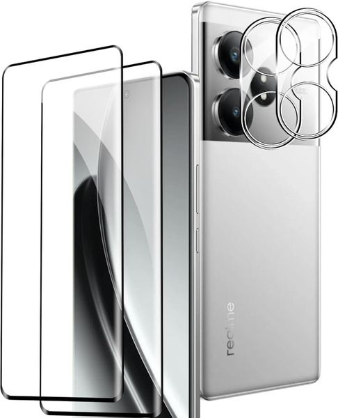 Закаленное стекло для Realme GT 6 5G и Realme GT 6T 5G и Neo 6 и Neo 6 ...
