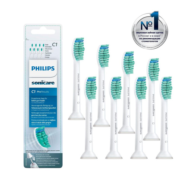 Philips Sonicare C1 ProResults Насадки для удаления налёта HX6018/07 ...