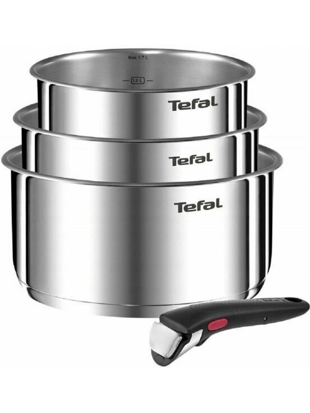 Набор кастрюль Tefal Ingenio Emotion 4 предмета купить на OZON по ...