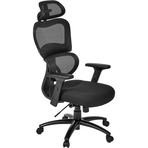 Кресло для руководителя easy chair 552 ttw черное сетка металл