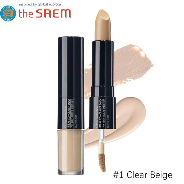 консилер для лица The Saem Cover Perfection Ideal Concealer Duo (4,2 г ...