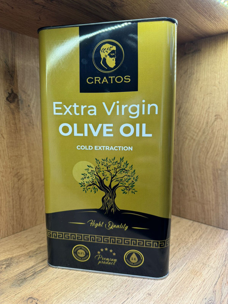 Оливковое масло Cratos Extra Virgin GOLD нерафинированное первого ...