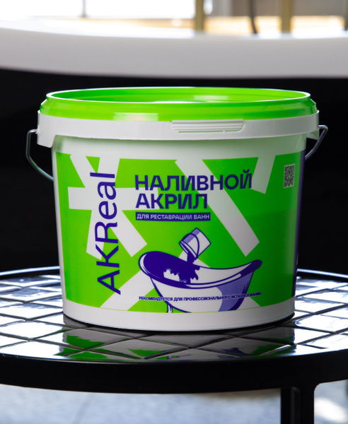 Жидкий акрил для ванн AKReal Жидкий Акрил Моющаяся, Гладкая, Эпоксидная ...