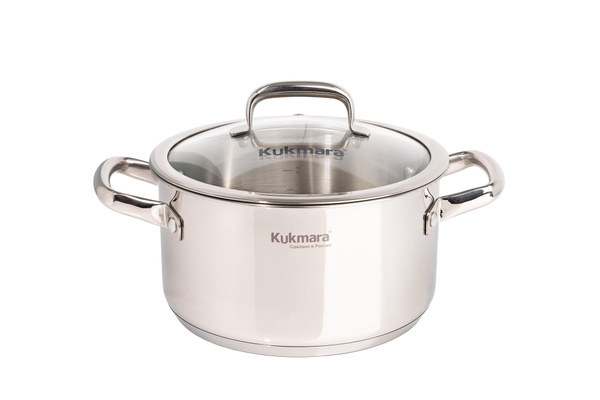 Кастрюля для индукционной плиты "Кукмара" 3 л. с крышкой LN-CA3020G ...
