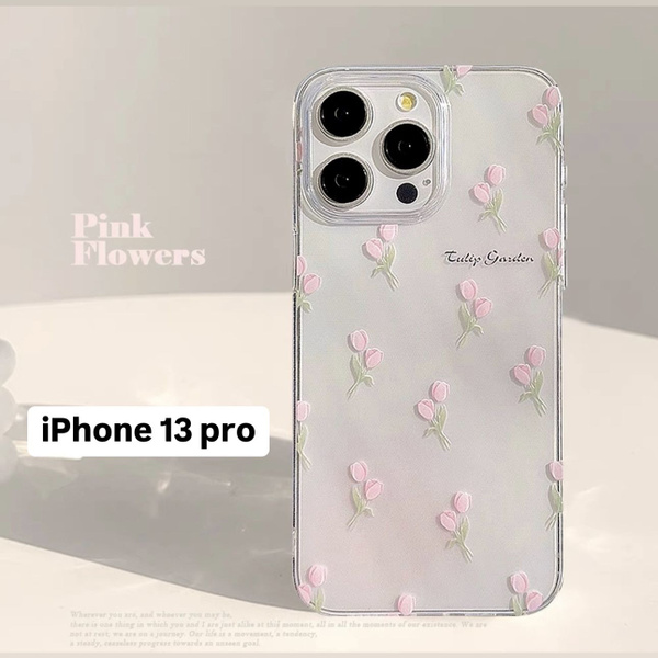 Premium чехол на айфон 13 про прозрачный с рисунком, чехол на iPhone 13 ...