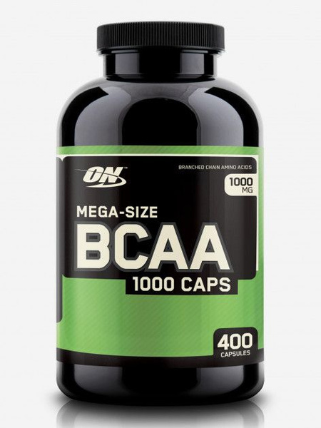 Аминокислотный комплекс BCAA 1000 Caps (400 капсул) черный - купить с ...