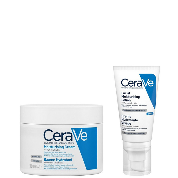 Набор косметики для ухода за кожей CeraVe Evening Moisturising Routine ...