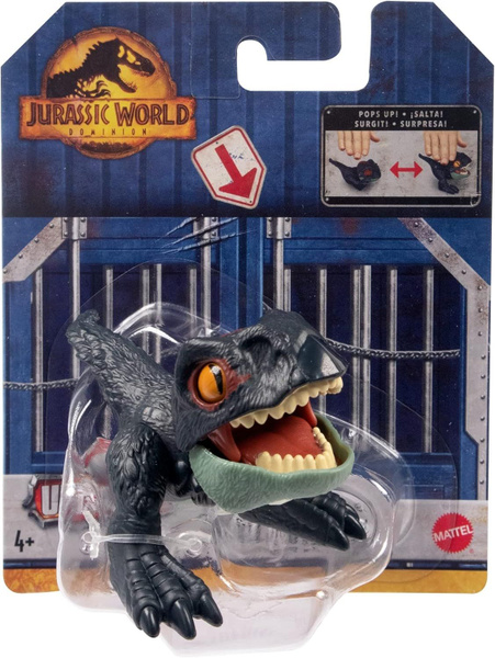 Mattel-Jurassic World/Дикие прыгающие динозавры-убийцы из клеток ...