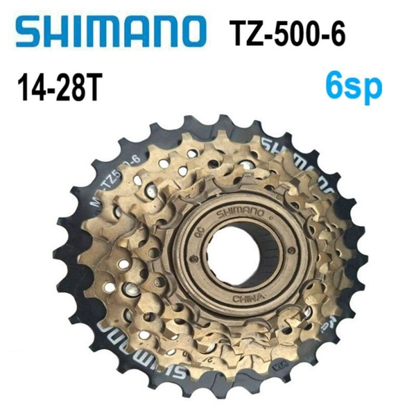 Трещетка Shimano TZ-500-6 для велосипеда, 6 скоростей, 28Т - купить с ...