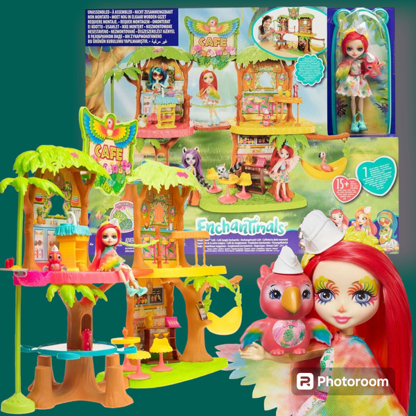 Enchantimals Джунгли кафе. Дом попугая - купить с доставкой по выгодным ...