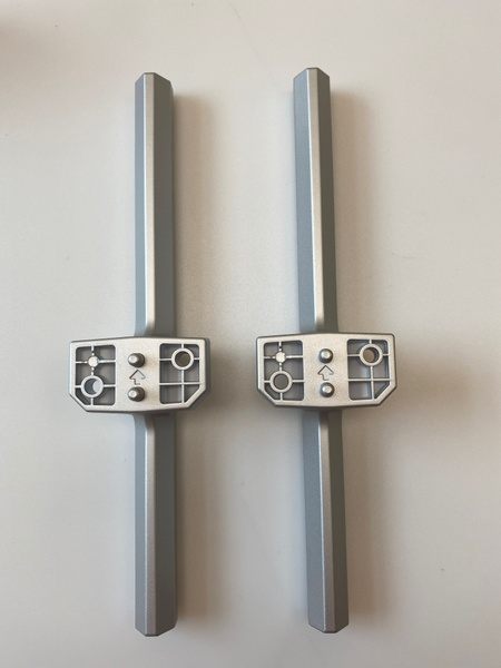 Подставка комплект 4 шт (серебро), для телевизора Philips 43PUS8057/60 ...