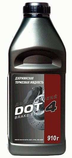 Тормозная жидкость DOT-4 Дзержинский 910г купить на OZON по низкой цене ...