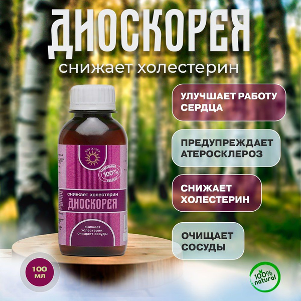 Экстракт диоскореи кавказской для снижения уровня холестерина ...
