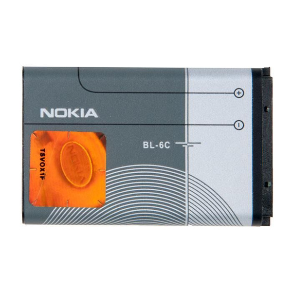 Аккумулятор для Nokia 112, 6015, 6585, E70, N-Gage QD, BL-6C - купить с ...