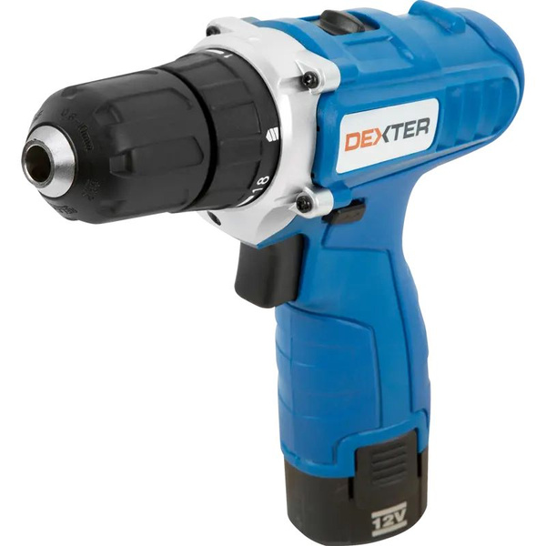 Дрель аккумуляторная Dexter ML-CD62-120S, 12 В Li-ion 1.5 Ач - купить с ...