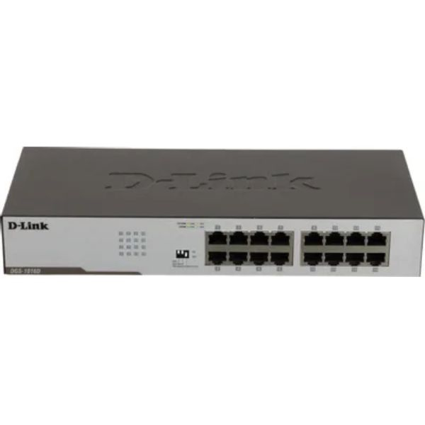 Коммутатор D-Link DGS-1016D/I, неуправляемый купить на OZON по низкой ...