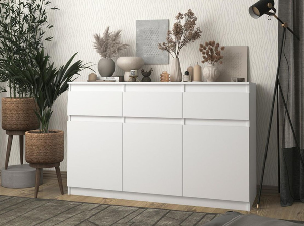 Комод Qualismebel "Оливия 1", 120x45x87 см, 3 ящ. - купить по выгодной ...