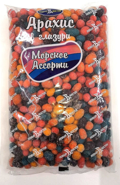 Арахис в глазури "Морское Ассорти" 1 кг - купить с доставкой по ...