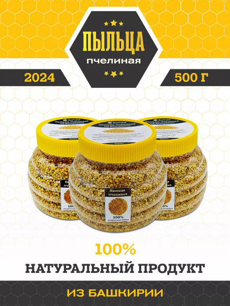 Пыльца Цветочная Пчелиная 500 гр Башкирская ЭкоПчела купить на OZON по ...