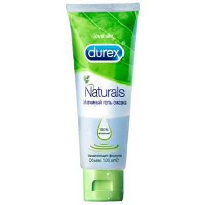DUREX Гель-смазка интимная Naturals 100 мл - купить с доставкой по ...
