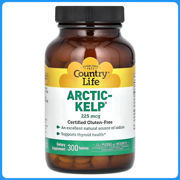Йод (арктические бурые водоросли), Arctic-Kelp, пищевая добавка ...