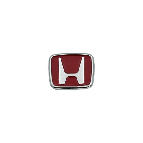 Эмблема HONDA / Хонда 6,9x5,6 см красный фон - купить по выгодным ценам ...