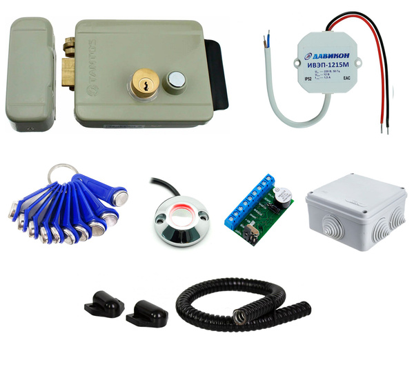 Комплект системы контроля доступа SLINEX gamma09 (считыватель / замок ...