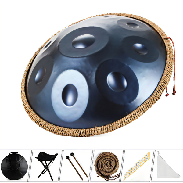 барабан Handpan 440 Гц 432 Гц для медитации Хэндпан строй Мистик 9 нот ...