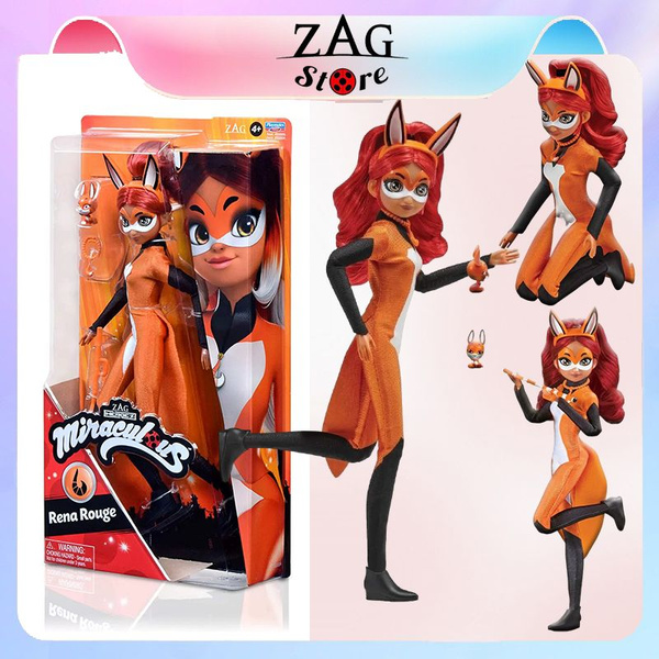Кукла "Леди Баг и Супер-Кот" Рина Руж с аксессуарами 27 см , Miraculous ...
