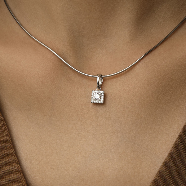 Подвеска серебро 925 Artefakt Jewelry женская на шею бегунок ...