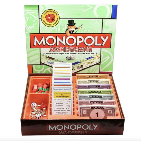 Настольная игра "Монополия Классическая - Monopoly Classic" - купить с ...